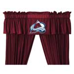 Colorado Avalanche Locker Room Window Valance