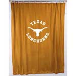 Texas Longhorns Locker Room Shower Curtain