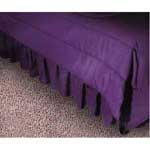 Washington Huskies Locker Room Bed Skirt