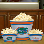 Florida Gators NCAA College Melamine 3 Bowl Serving Set