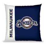 Milwaukee Brewers 27" Vertical Stitch Pillow