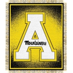 Appalachian State Mountaineers NCAA College "Focus" 48" x 60" Triple Woven Jacquard Throw