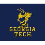 Georgia Tech Yellowjackets 60" x 50" Classic Collection Blanket / Throw