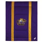 LSU Louisiana State Tigers Side Lines Comforter