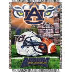 Auburn Tigers NCAA College "Home Field Advantage" 48"x 60" Tapestry Throw