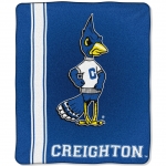 Creighton Bluejays College "Jersey" 50" x 60" Raschel Throw