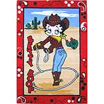 Western Betty Rug (19" x 29")