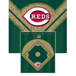 Cincinnati Reds 60" x 50" Diamond Fleece Blanket / Throw