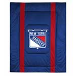 New York Rangers Side Lines Comforter