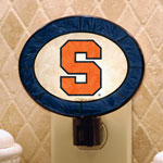Syracuse Orange NCAA College Art Glass Nightlight