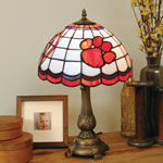 Clemson Tigers NCAA College Stained Glass Tiffany Table Lamp
