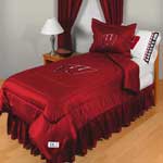 Wisconsin Badgers Locker Room Comforter / Sheet Set