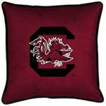 South Carolina Gamecocks Side Lines Toss Pillow