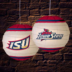 Iowa State Cyclones NCAA College 18" Rice Paper Lamp