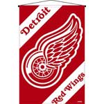 Detroit Red Wings 29" x 45" Deluxe Wallhanging