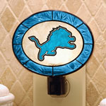 Detroit Lions NFL Art Glass Nightlight