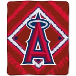 Los Angeles Angels MLB "Diamond" 50" x 60" Micro Raschel Throw