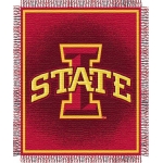 Iowa State Cyclones NCAA College "Focus" 48" x 60" Triple Woven Jacquard Throw