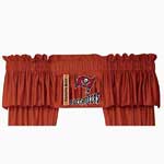 Tampa Bay Buccaneers Locker Room Window Valance