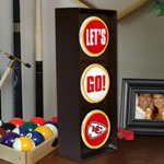 Kansas City Chiefs NFL Stop Light Table Lamp