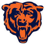 Chicago Bears Logo Fathead NFL Wall Graphic