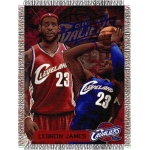 LeBron James NBA "Players" 48" x 60" Tapestry Throw