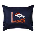 Denver Broncos Locker Room Pillow Sham