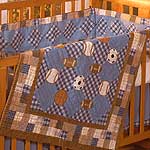 Sport 4 Piece Crib Quilt Set
