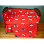 Arkansas Razorbacks Crib Bed in a Bag - Red