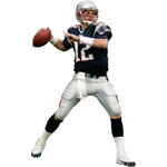 Tom Brady Fathead NFL Wall Graphic
