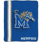 Memphis Tigers College "Jersey" 50" x 60" Raschel Throw