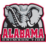 Alabama Resized Logo Fathead NCAA Wall Graphic