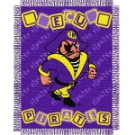 East Carolina Pirates NCAA College Baby 36" x 46" Triple Woven Jacquard Throw