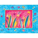 Butterfly Garden - Framed Canvas