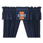 Illinois Illini Locker Room Window Valance