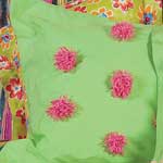 Betina 14" Throw Pillow - Betina Green