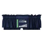 Seattle Seahawks Locker Room Window Valance