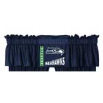 Seattle Seahawks Locker Room Window Valance