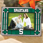 Michigan State Spartans NCAA College 6.5" x 9" Horizontal Art-Glass Frame