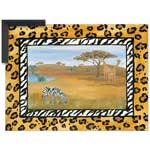 African Safari - Framed Canvas