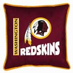 Washington Redskins Side Lines Toss Pillow