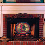 St. Louis Cardinals MLB Stained Glass Fireplace Screen