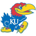 Kansas Jayhawks Resized Logo Fathead NCAA Wall Graphic