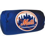 New York Mets MLB 14" x 8" Beaded Spandex Bolster Pillow