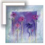 Anemone Square - Contemporary mount print with beveled edge