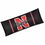 Nebraska Cornhuskers NCAA College 19" x 54" Body Pillow