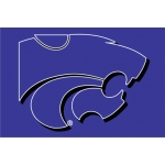 Kansas State Wildcats NCAA College 20" x 30" Acrylic Tufted Rug