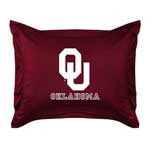 Oklahoma Sooners Locker Room Pillow Sham