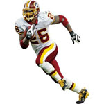 Clinton Portis Fathead NFL Wall Graphic