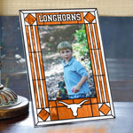 Texas Longhorns NCAA College 9" x 6.5" Vertical Art-Glass Frame
